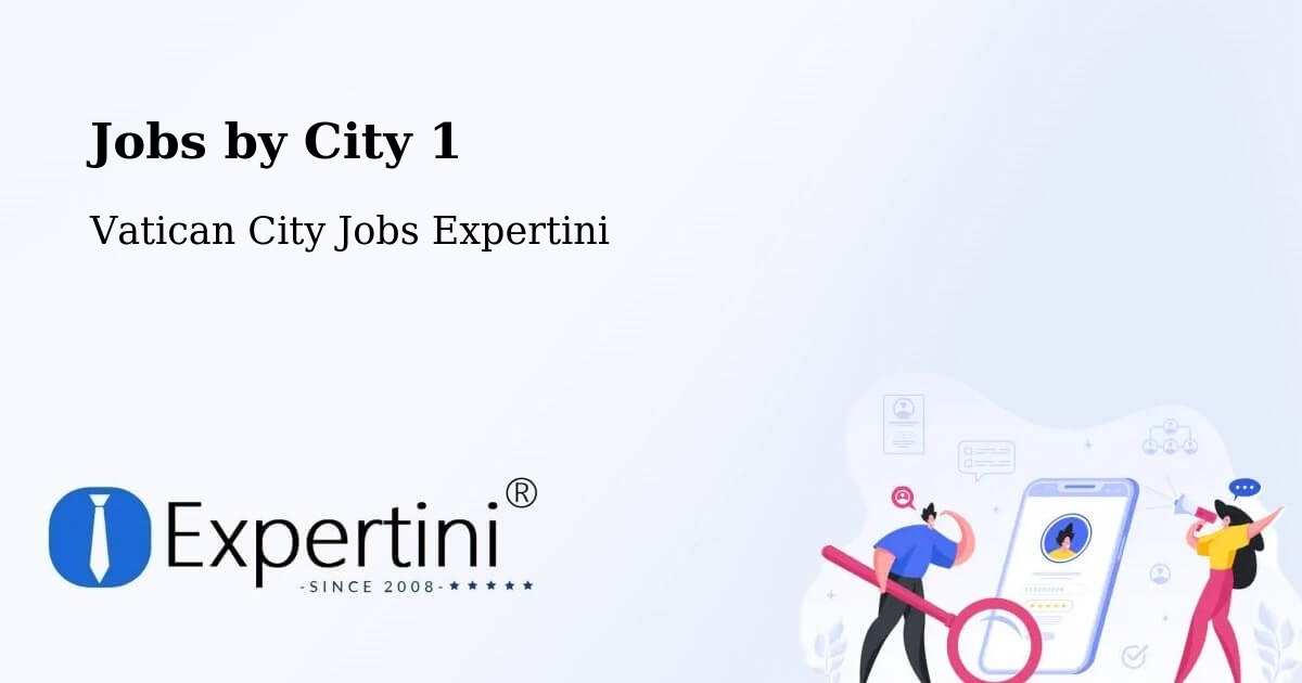 City Jobs in Vatican City - Expertini