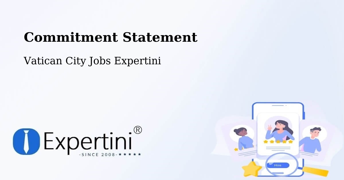 Commitment Statement - Vatican City Jobs Expertini