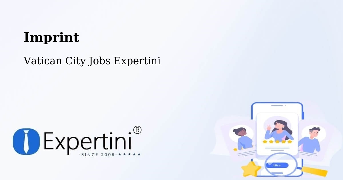 Imprint - Vatican City Jobs Expertini